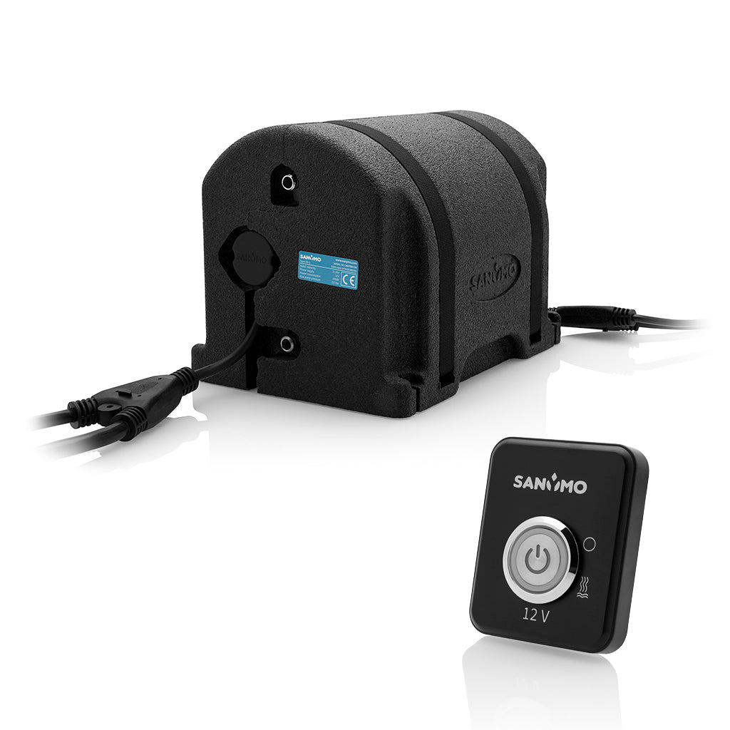 SANYMO XB-3 Combi | boiler | ideaal voor caravan en camper | energiebesparend | 3 liter | 200W + 300W | 12V + 230V