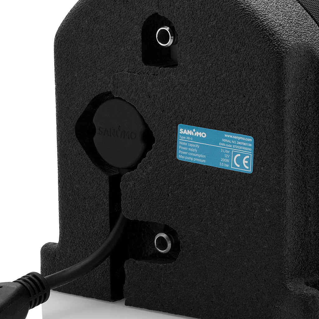 SANYMO XB-3 Combi | boiler | ideaal voor caravan en camper | energiebesparend | 3 liter | 200W + 300W | 12V + 230V