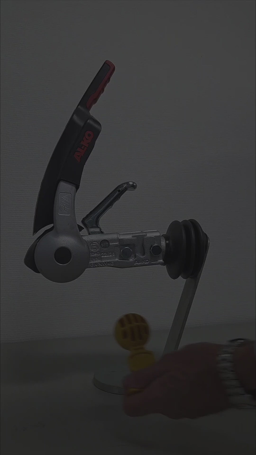 PowerLock SB Safety Ball anti-diefstal bal voor koppeling – glasvezel versterkt – ergonomische handgreep